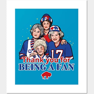 Golden Girls - Buffalo Bills Original Aesthetic Tribute 〶 Posters and Art